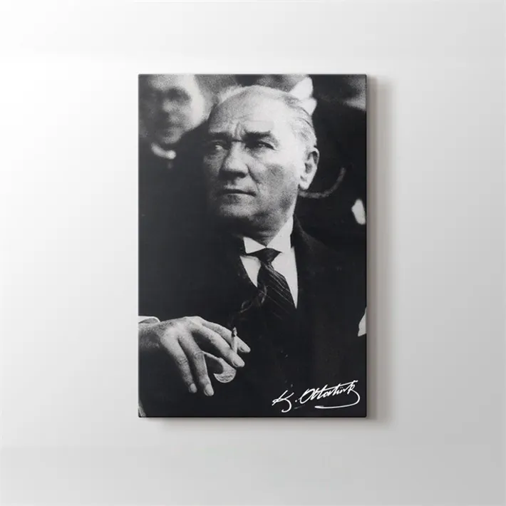 Atatürk Kanvas Tablosu