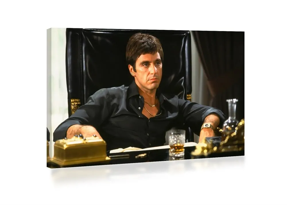Al Pacino Baba Filmi Kanvas Tablosu
