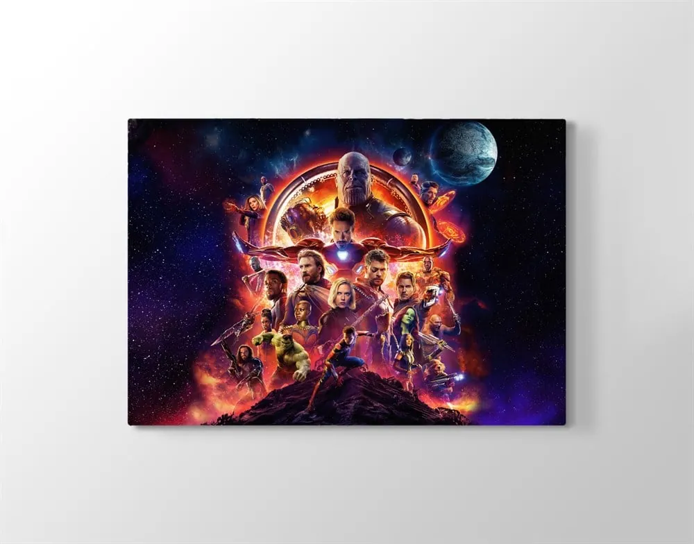 Avengers Dekoratif Kanvas Tablosu