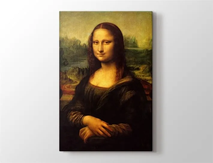Da Vinci Mona Lisa Kanvas Tablosu