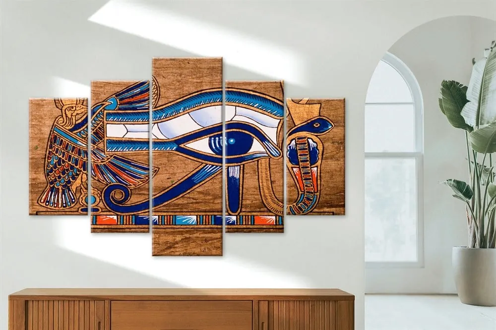 Horus, Ran??n G??z?? Antik M??s??r Sembol?? Kanvas Tablo