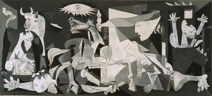 Pablo Picasso Guernica Kanvas Tablo